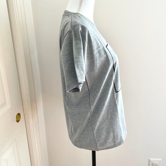 Mama Square T Shirt In Heather Gray Size Medium New - Picture 5 of 9